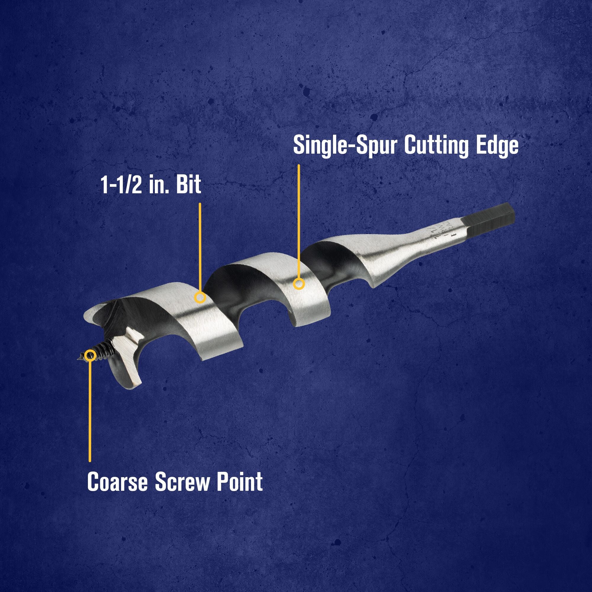 IRWIN Ship Auger, 1-1/2-Inch | SBD Affinity