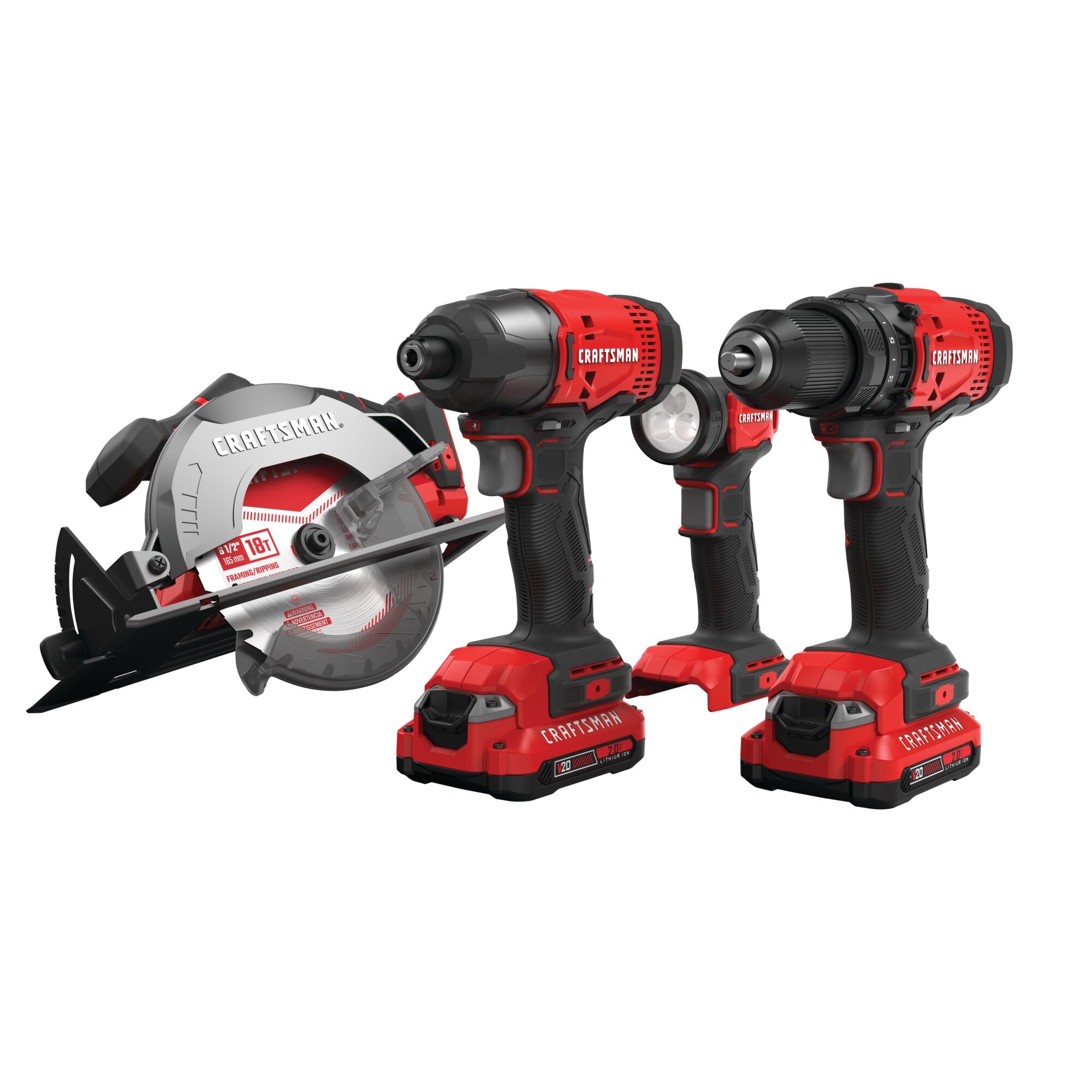 CRAFTSMAN 20V Max 4-Tool Combo Kit | SBD Affinity