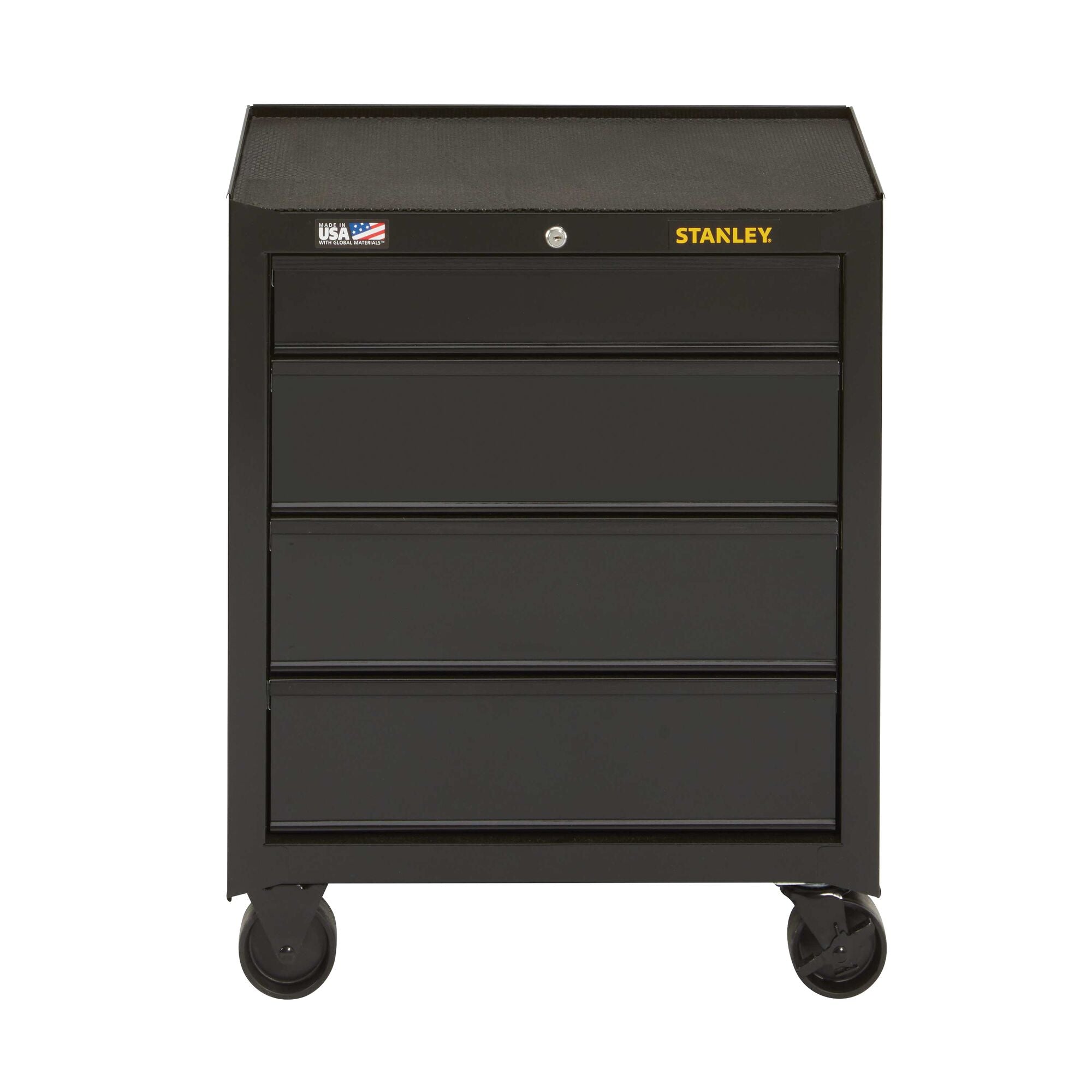 STANLEY 100S 26In 4Drw Cabinet - Black | SBD Affinity